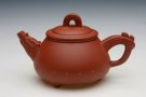 紫砂壶图片：龙凤石瓢红 - 宜兴紫砂壶网