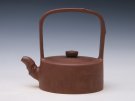 紫砂壶图片：扁竹提梁 - 宜兴紫砂壶网