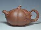 紫砂壶图片：秋瓜壶 - 宜兴紫砂壶网