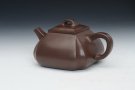 紫砂壶图片：四方抽角 (2) - 宜兴紫砂壶网
