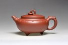紫砂壶图片：《龙吟》 泥料：清水泥 容量：300cc - 宜兴紫砂壶网