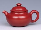 紫砂壶图片：小掇球（朱泥大红袍） - 宜兴紫砂壶网