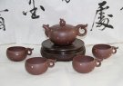 紫砂壶图片：火焰套壶 - 宜兴紫砂壶网