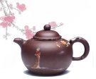 紫砂壶图片：踏雪寻梅 - 宜兴紫砂壶网