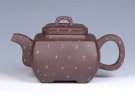 紫砂壶图片：- 点砂韵方 - - 宜兴紫砂壶网