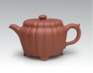 紫砂壶图片：菊花八瓣壶 - 宜兴紫砂壶网