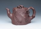 紫砂壶图片：梅桩壶 - 宜兴紫砂壶网
