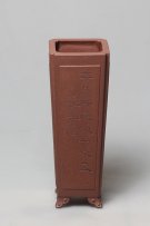 紫砂壶图片：切角千筒 - 宜兴紫砂壶网