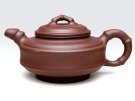 紫砂壶图片：竹鼓  泥料：老紫泥  容量：500CC - 宜兴紫砂壶网