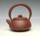 紫砂壶图片：提梁石瓢 - 宜兴紫砂壶网