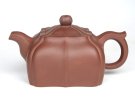 紫砂壶图片：四方筋囊壶  45... - 宜兴紫砂壶网