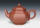 紫砂壶图片：六方笑樱 - 宜兴紫砂壶网