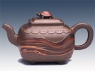 紫砂壶图片：金龟出水 - 宜兴紫砂壶网