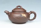 紫砂壶图片：竹叶丹青 - 宜兴紫砂壶网