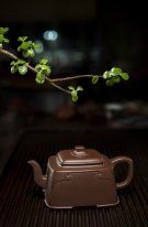 紫砂壶图片：《一壶正气》纯手原创，荣获“景舟杯”金奖 - 宜兴紫砂壶网