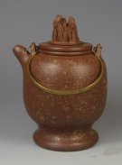 紫砂壶图片：汉锤壶 - 宜兴紫砂壶网