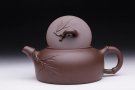 紫砂壶图片：竹韵壶 - 宜兴紫砂壶网