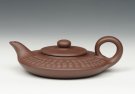 紫砂壶图片：虚扁 - 宜兴紫砂壶网