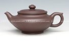 紫砂壶图片：大口笑樱花原矿紫茄泥 - 宜兴紫砂壶网