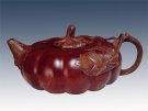 紫砂壶图片：南瓜 - 宜兴紫砂壶网