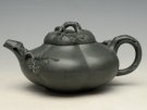 紫砂壶图片：上合梅 泥料：天青泥 180cc - 宜兴紫砂壶网