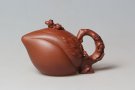 紫砂壶图片：一粒桃 - 宜兴紫砂壶网