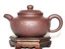 紫砂壶图片：紫泥调砂  菱花仿古壶 - 宜兴紫砂壶网