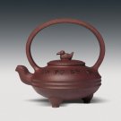紫砂壶图片：虹飞提梁壶 - 宜兴紫砂壶网