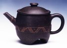 紫砂壶图片：陶鬲壶 - 宜兴紫砂壶网