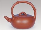 紫砂壶图片：梅花提梁 - 宜兴紫砂壶网