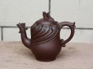 紫砂壶图片：雀舞壶 - 宜兴紫砂壶网