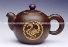 紫砂壶图片：圆珠瓦当 - 宜兴紫砂壶网