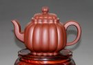 紫砂壶图片：筋纹宫灯 - 宜兴紫砂壶网