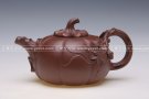 紫砂壶图片：手工南瓜 - 宜兴紫砂壶网