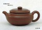 紫砂壶图片：扁腹仿鼓 - 宜兴紫砂壶网